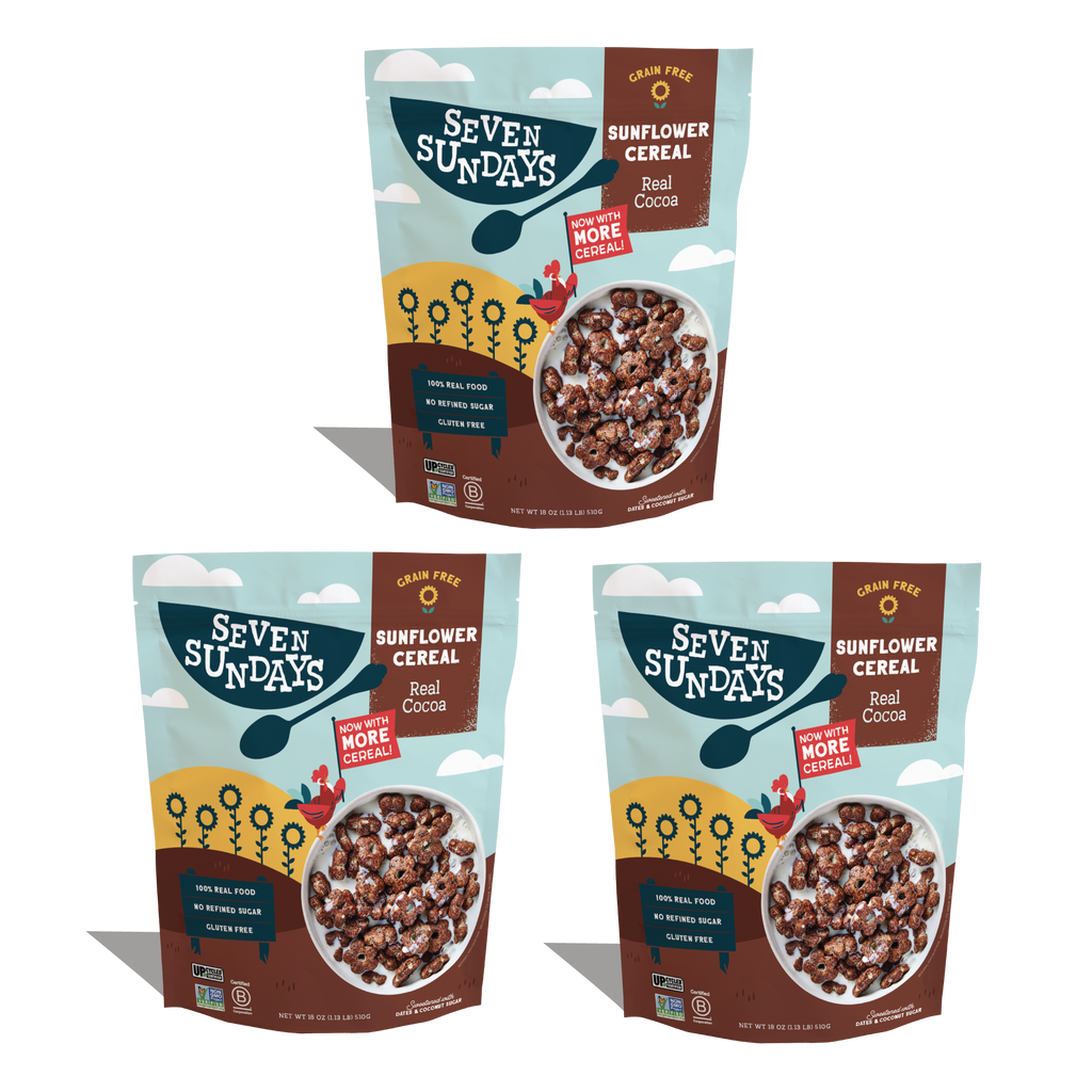 Real Cocoa Sunflower Cereal 18oz