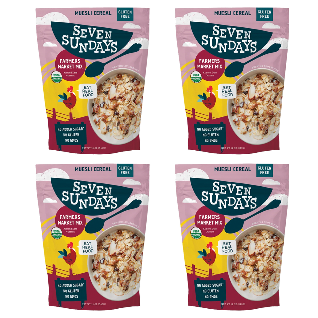 Organic Farmers Market Almond Date Muesli, 12oz