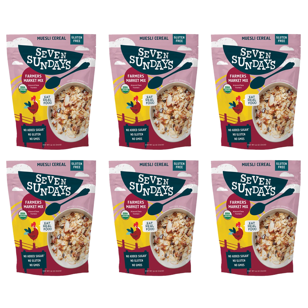Organic Farmers Market Almond Date Muesli, 12oz